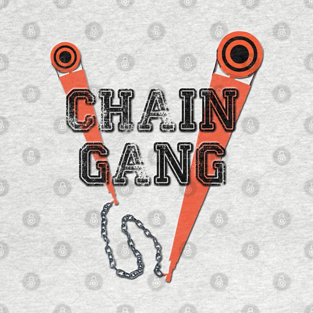 Chain Gang Football by ArmChairQBGraphics